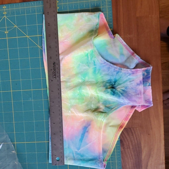 J Valentine tie dye haze booty shorts L / XL - Picture 3 of 6
